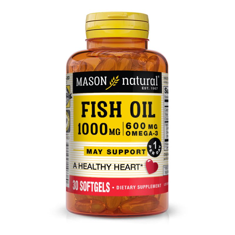 Mason Natural Fish Oil 1000mg