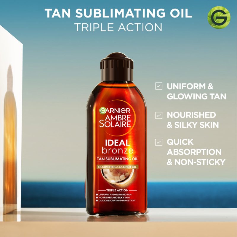 2.jpg Garnier Ambre Solaire Ideal Bronze Tan Sublimating Oil