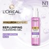 2-HyaluronExpert-Wash3600524165277.jpg L'Oréal Paris Hyaluron Expert Replumping Cleansing Gel, with Hyaluronic Acid, to Replump, Purify and Hydrate, for All Skin Types Including Sensitive