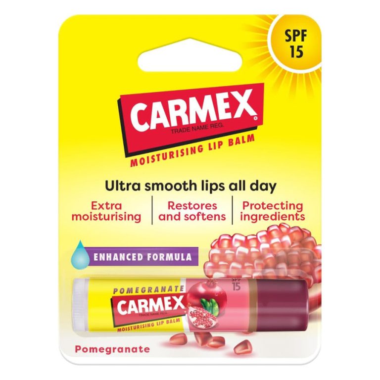 Carmex Moisturising Lip Balm Stick Pomegranate