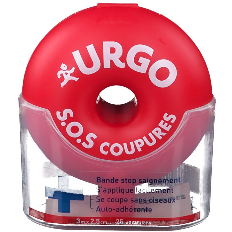 Urgo SOS Stop Bleeding Tape 3 mx 2.5 cm