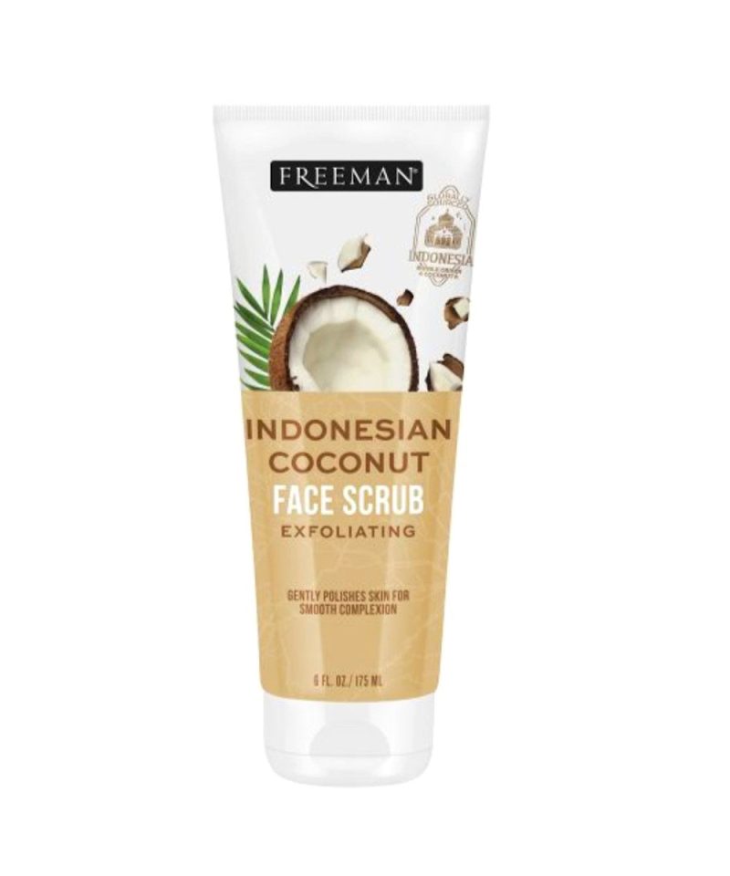 Freeman Indonesian Coconut Face Scrub Exfoliating 175 ml
