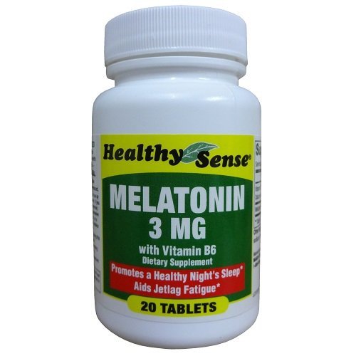 healthy sense Melatonin 3 mg with Vitamin