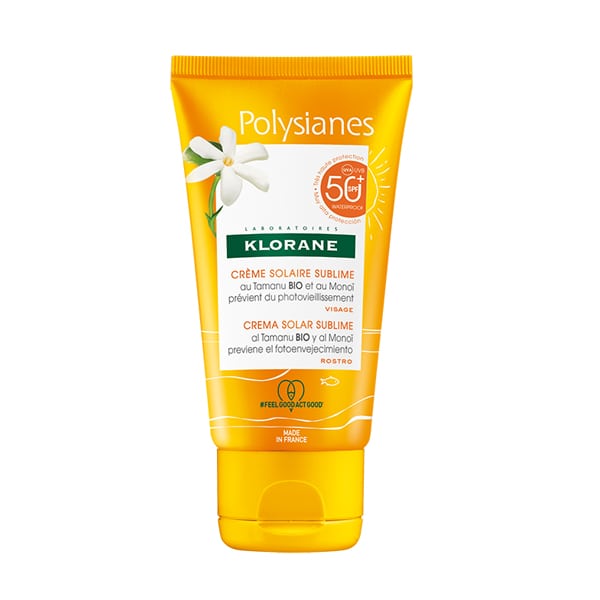 3282770206593.jpg Klorane Polysianes Sunscreen Face Cream SPF50+