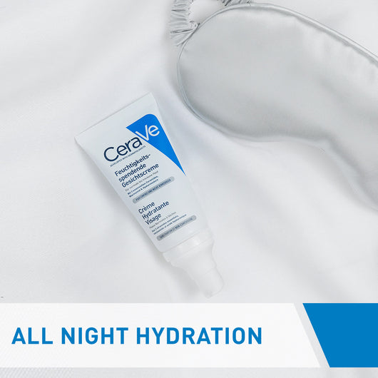 CeraVe PM Facial Moisturizing Lotion Night Cream with Hyaluronic Acid