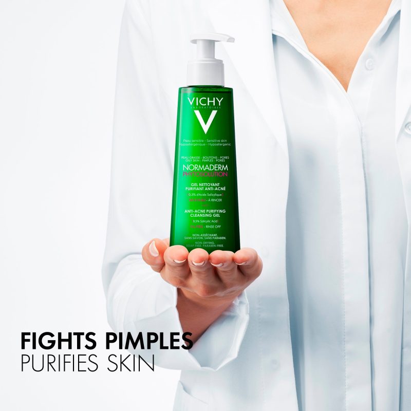 3337875663083_5.jpg Vichy Normaderm Phytosolution Face Cleanser Gel for Oily/Acne Skin with Salicylic Acid