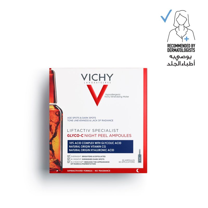 3337875695800-1.jpg Vichy Liftactiv Glycolic Acid Peel Treatment Ampoule with Glycolic acid and Vitamin C