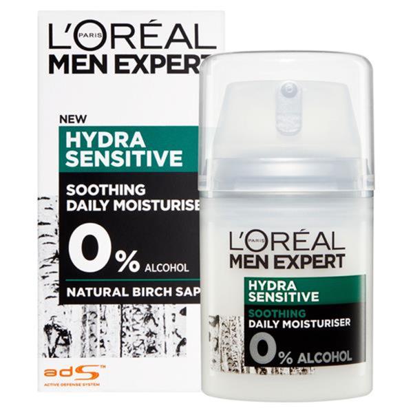 L'Oréal Paris Men Expert Hydra Sensitive Soothing Daily Moisturiser 50ml
