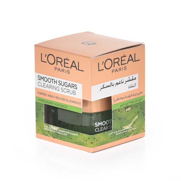 3600523542178.jpg L'Oréal Paris Smooth Sugar Clearing Scrub By Kiwi Seeds 50 ML