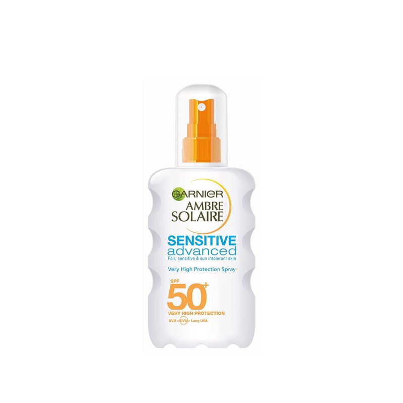 Garnier Sensitive Hypoallergenic Sun Cream Protection Spray SPF50+