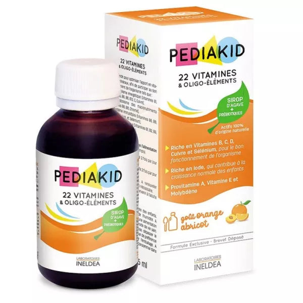 Pediakid 22 Vitamines et Oligo Elements