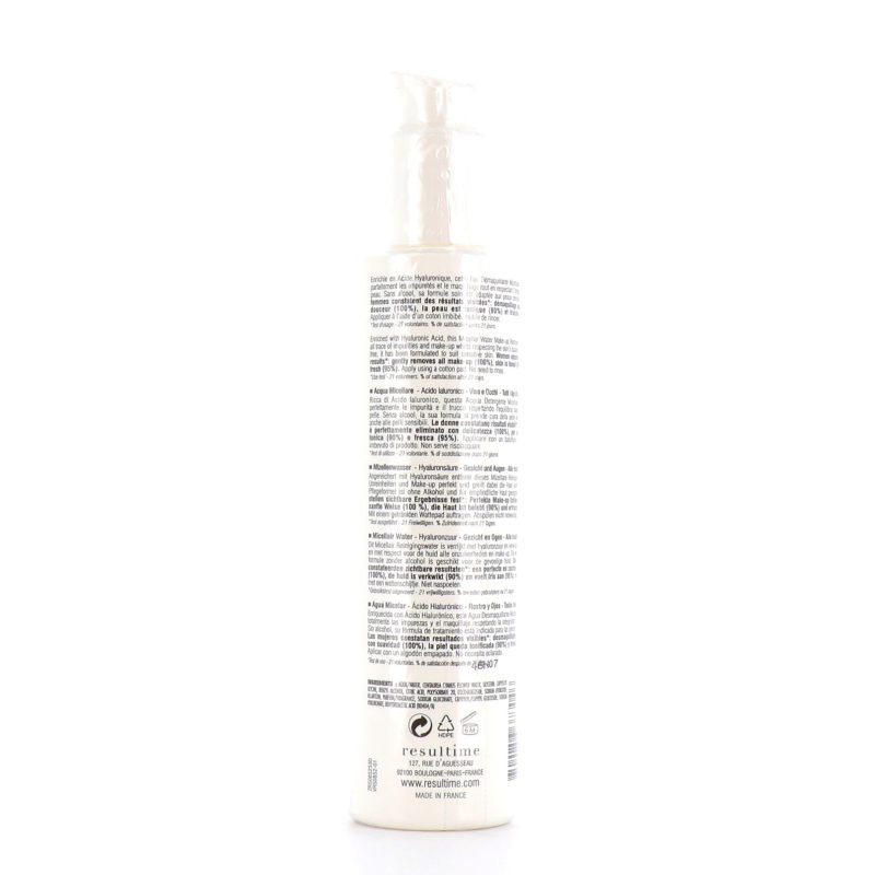 Resultime Micellar Water Hyaluronic Acid Face and Eyes 200ml