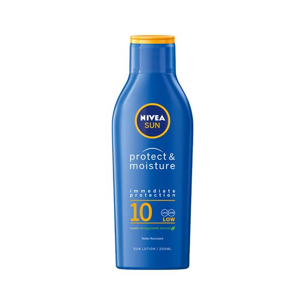 Nivea Protect & Moisturise Sun Lotion Spf10