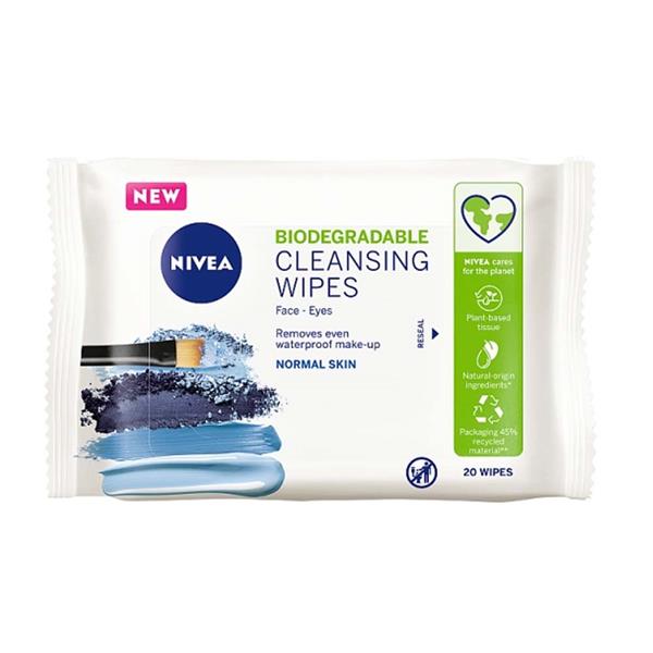 Nivea 3 In 1 Refresh Cleansing Normal Skin Wipes