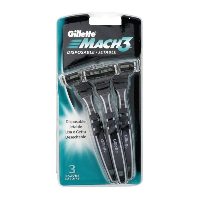 44916486-1.jpg Gillette Mach 3 Men's Disposable Razors