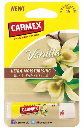 Carmex Lip Balm Ultra Moisturising Vanilla Premium Stick, 4.25g