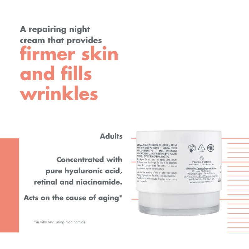 Avène Hyaluron Activ B3 Multi-Intensive Night Cream