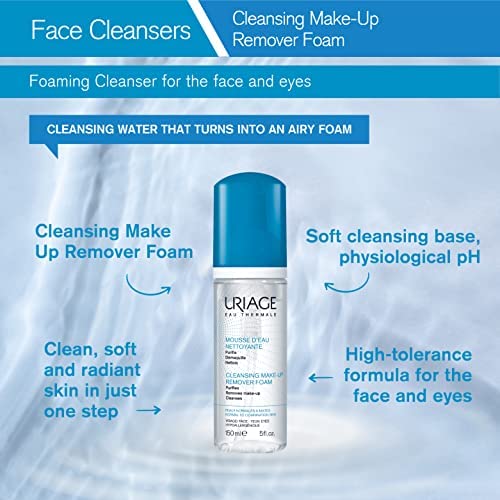 51tT-5Sv8pL._AC.jpg Uriage Cleansing Make-up Remover Foam normal to Oily Skin