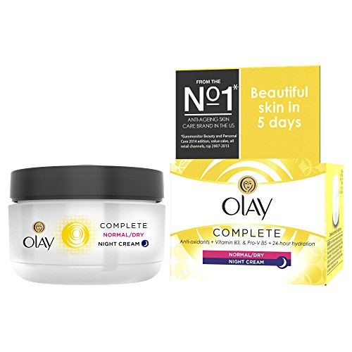 Olay Essentials Complete Care Moisturiser Night Cream, 50ml