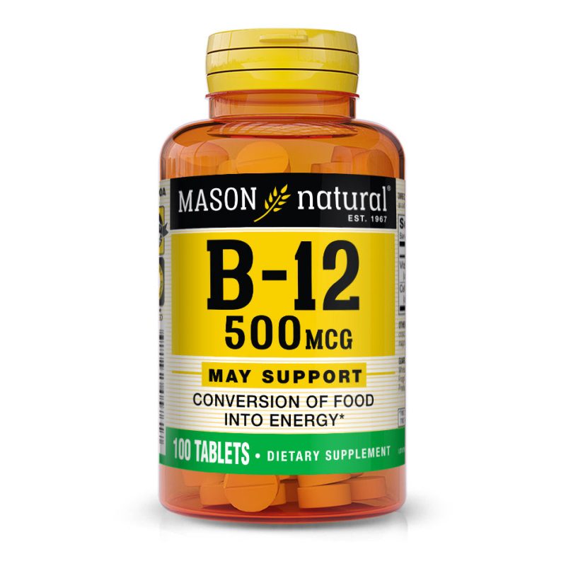 Mason Natural B12 500 mcg