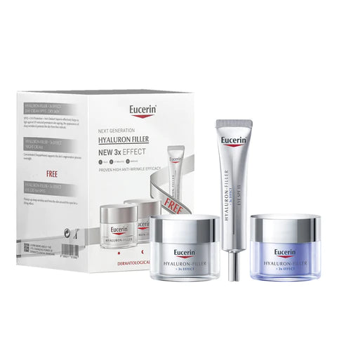 Eucerin Hyaluron-Filler Gift Set for Dry Skin