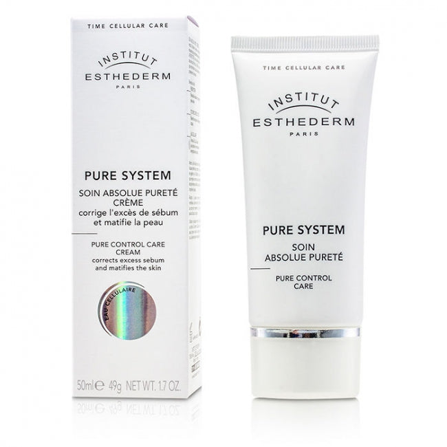 Institut Esthederm Pure System Pure Control Care Mattifying Moisturiser 50 Ml