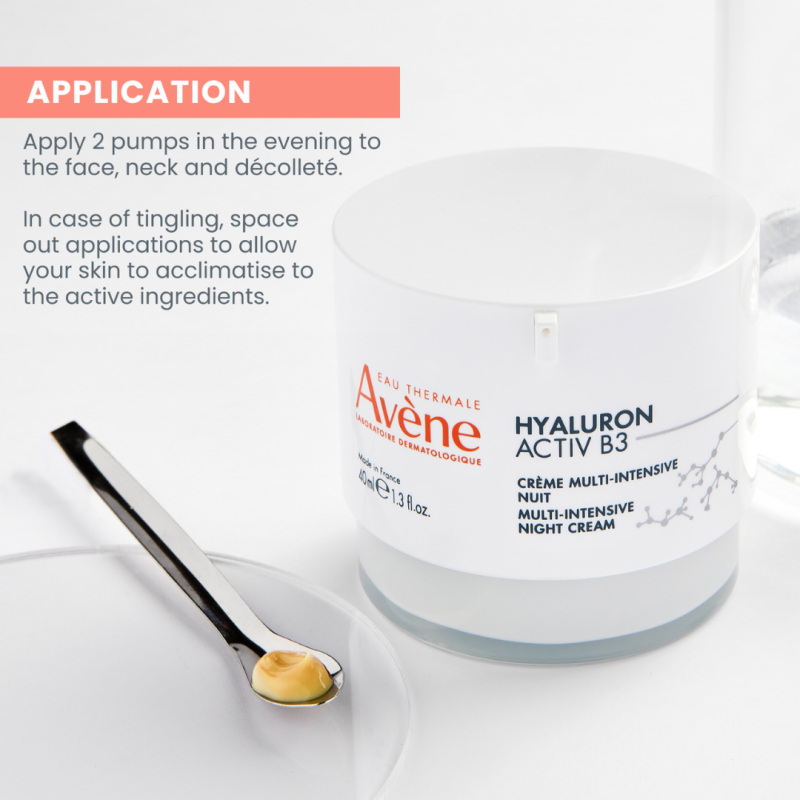 Avène Hyaluron Activ B3 Multi-Intensive Night Cream