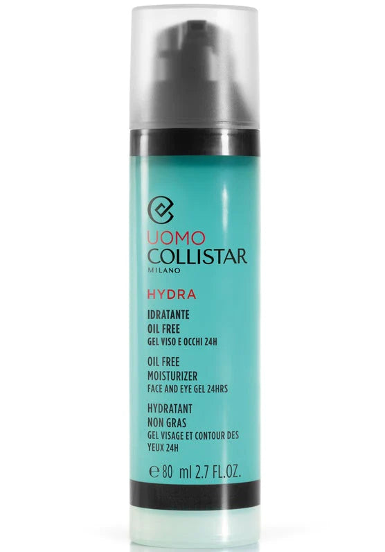 Collistar Men Oil Free Gel Moisturizer Face & Eye 24H