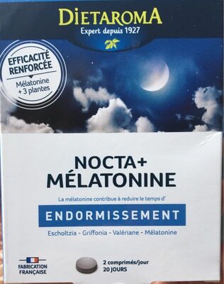 Dietaroma Nocta Plus Melatonin - Sleep 30 tablets