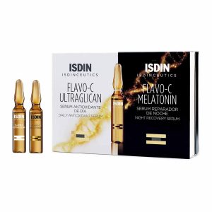 8470001864826-2.jpg Isdinceutics Flavo-C Melatonin + Flavo-C Ultraglican - Box of 10 + 10 Bulbs x 2ml