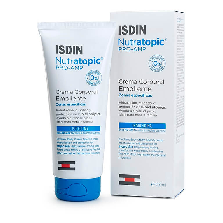 ISDIN Nutratopic Pro-AMP Emollient Cream Atopic Skin 200ml