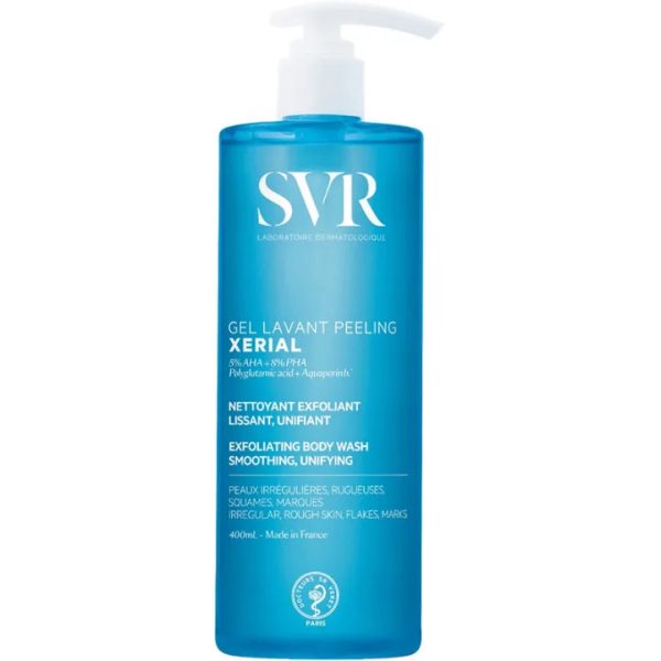 SVR Exfoliating cleansing gel Xerial Peeling Wash Gel