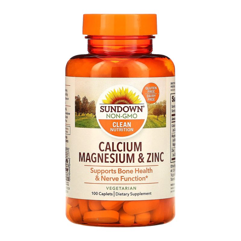AXSDWN801050__70920.jpg Calcium, Magnesium & Zinc - 100 Caplets