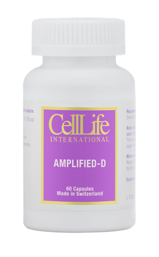 CellLife Amplified D 60 Capsules - Vitamins & Supplements