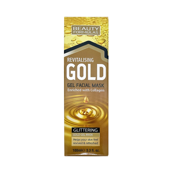 Beauty Formulas Gold Revitalising Gel Mask