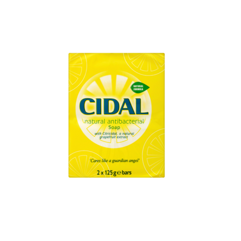 CidalSoapTwinPack2X125g.png Cidal Soap Twin Pack 2 X 125g