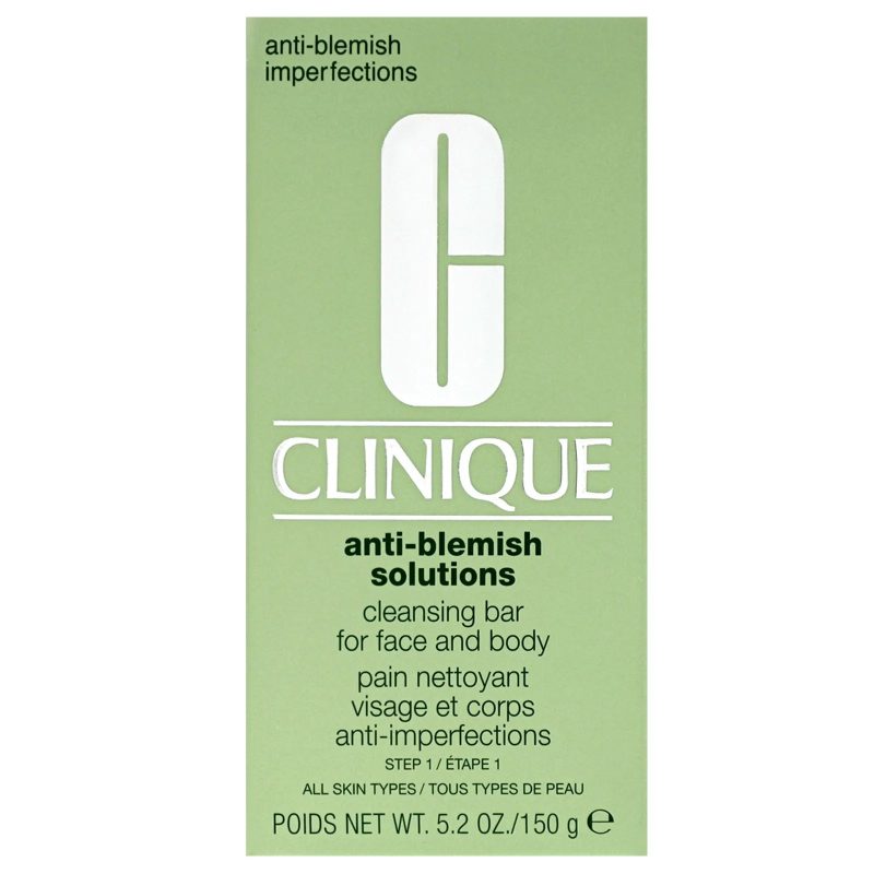 Clinique Anti-Blemish Solutions - Cleansing Bar for Face and Body Step 1 - All Skin Types