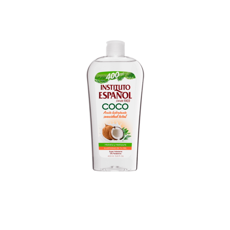 CoconutBodyOil.png Instituto Español Coconut Body Oil