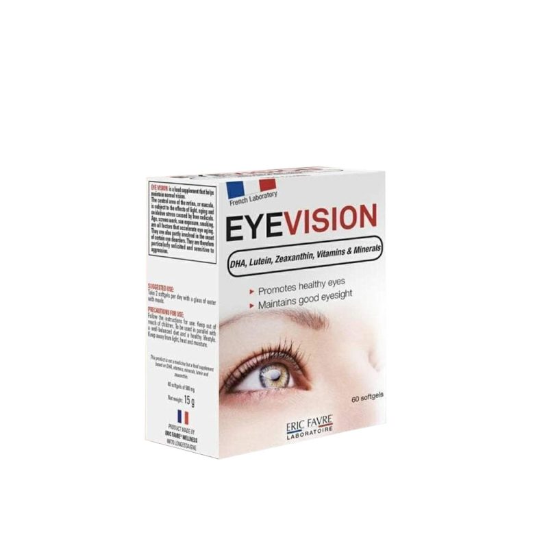 Eric Favre Eyevision 60 Softgels