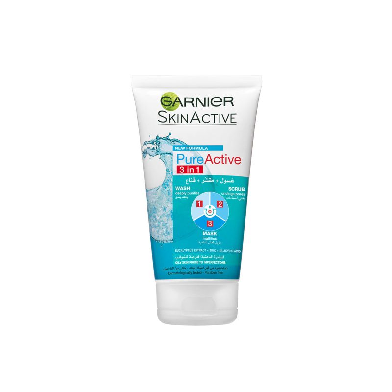 GarnierPureActive3in1WashScrub_Mask.jpg Garnier Pure Active 3 in 1 Wash, Scrub, & Mask