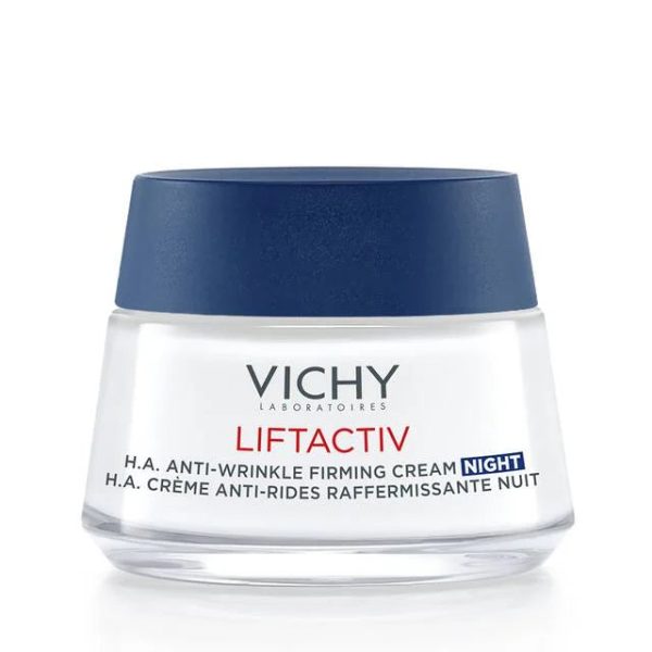 Vichy Liftactiv Supreme Anti Aging Face Moisturizer Night Cream with Vitamin C