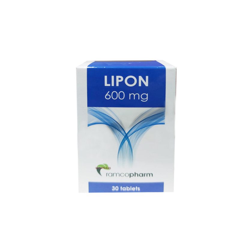 Lipon600-3800205361978.jpg Ramcopharm Lipon 600 mg 30 Cap