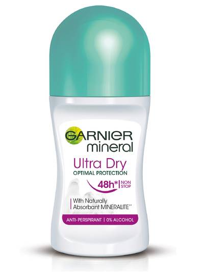 Garnier Mineral UltraDry 48h Roll-on Deo 50 Ml