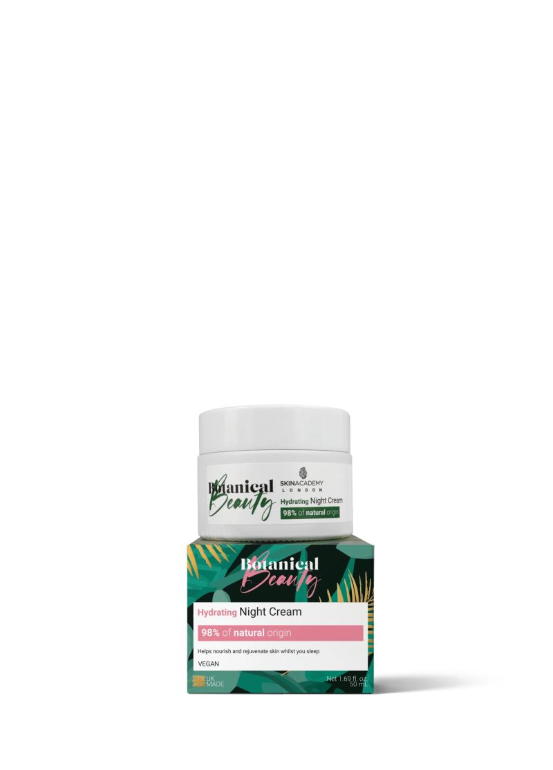NightCream_WithProduct.jpg Skin Academy Hydrating Night Cream