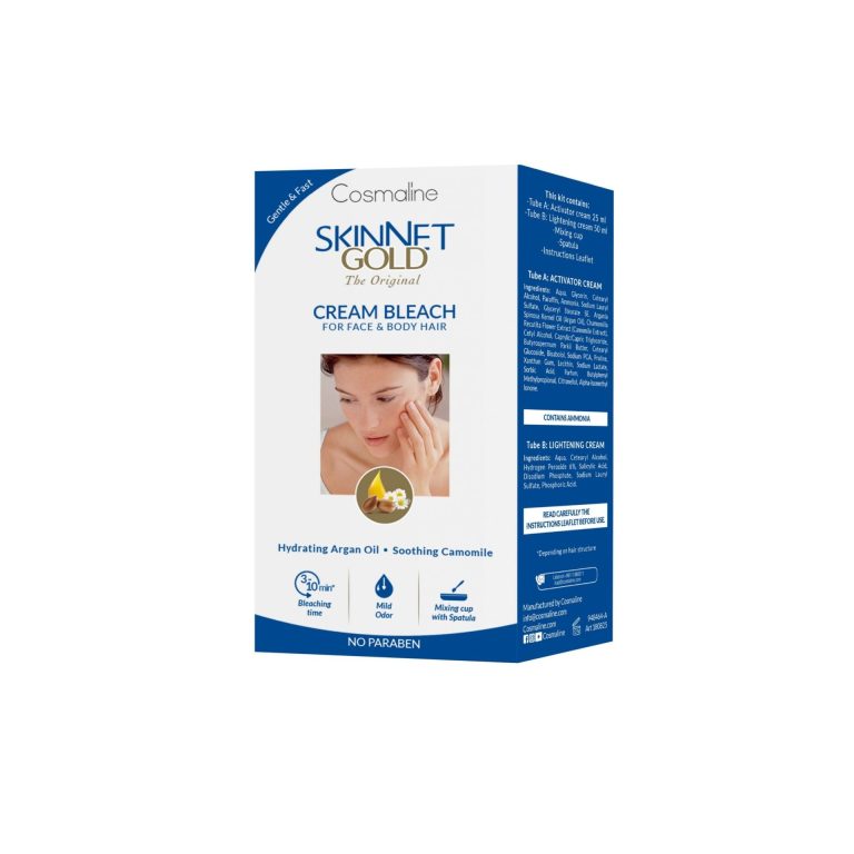 Cosmaline Skinnet Gold Cream Bleach (25+50ml)