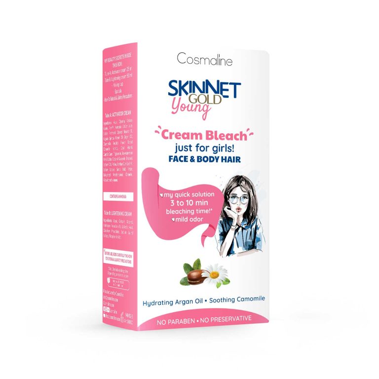 Cosmaline Skinnet Gold Young Cream Bleach (25+50ml)