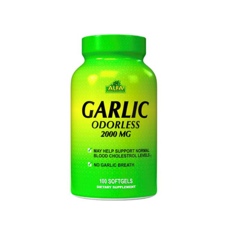 Alfa Vitamins Garlic Odorless