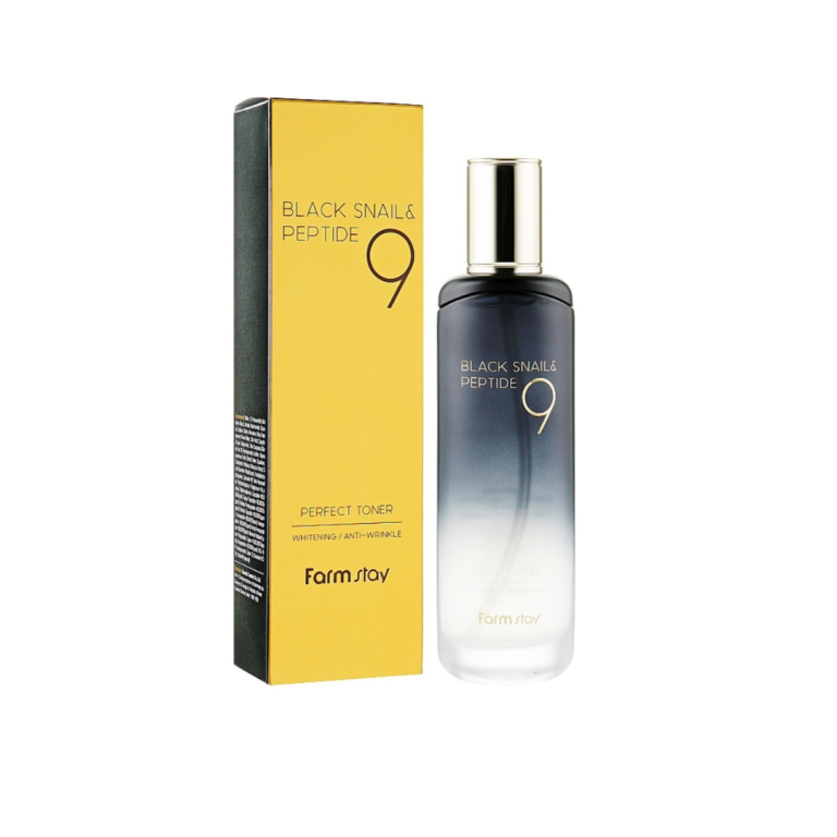 Farmstay Black Snail & Peptide 9 Toner