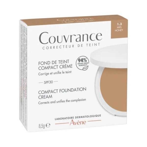 avene-couvrance-compact-makeup-foundation-honey-13-spf-30.jpg Avène Couvrance Compact Makeup Base Honey 1.3 SPF 30