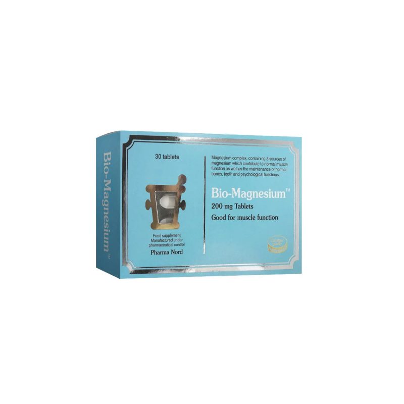 biomagnesium30tabs5709976231207.jpg Pharma Nord Bio-Magnesium 200mg 30 Cap